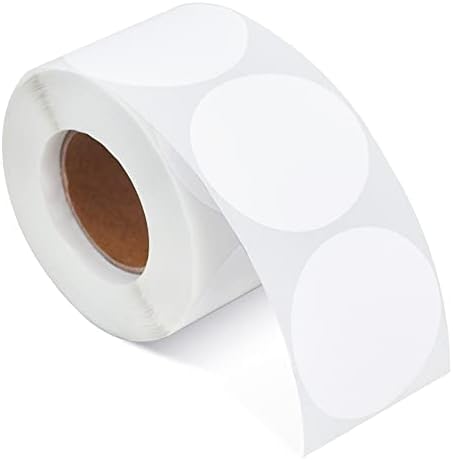 thumbnail image 2 of 2" White Circle Direct Thermal Labels, Self-Adhesive Thermal St 2 of 14