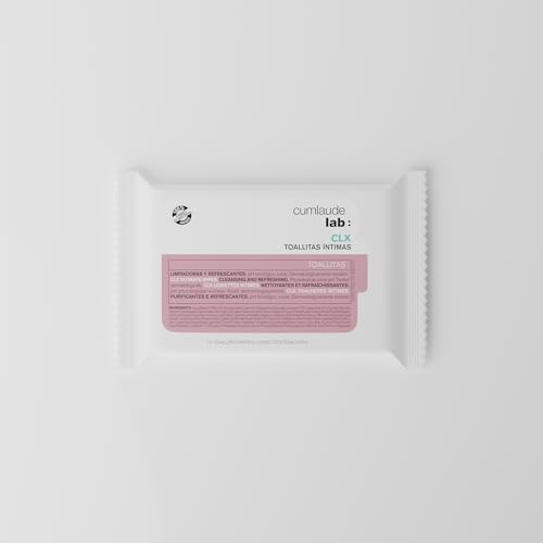 Lab - CLX, Toalhitas Íntimas Refrescantes, 15 Peças