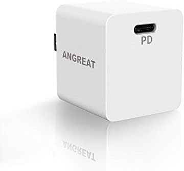 Mini 18W iPhone PD Fast Charger, USB-Type C Wall Charger Power Adapter Delivery 3.0. Compation with iPhone 13/13 Mini/13 Pro/13 Pro,Samsung Galaxy S22/S21/S20/S10, AirPods Pro, iPad