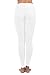 CA Yoga Supply Co. White Organic Cotton Womens Yoga Leggings (Medium)