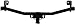 Draw-Tite Reese Towpower 51193 Class III Custom-Fit Hitch with 2' Square Receiver opening