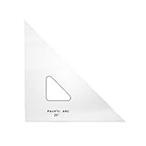 Pacific Arc Drafting Triangle, 20-inch, 45/90