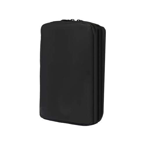 Gravel Explorer Slim Hanging Water Resistant Travel Toiletry Bag, Shaving Kit, Makeup Bag, Dopp Kit for Men and Women