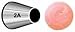 Wilton No. 2A Round Decorating Tip, Multicolor