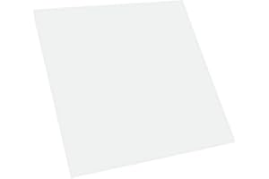 Generic Square PMMA Fresnel Magnifier Lens for Scientific Experiments, DIY Projector, and Optical Research, 300X300MM