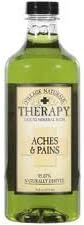 Village Naturals Therapy Foaming Bath Oil and Body Wash - Aches and Pains 16 oz. (Pack of 6)