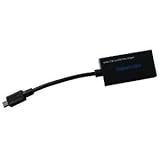 Menotek Micro USB to HDMI MHL Adapter IMPROVED WITH RCP (Remote Control Protocol) for Samsung Galaxy S2, HTC Evo 3D, HTC Evo 4G Tablet, HTC Sensation 4G, Sprint Epic 4G Touch, Galaxy Nexus