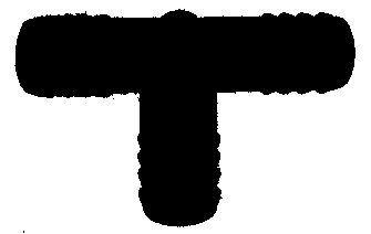 Plastic Hose Barb T 3/4 x 3/4 x 3/4