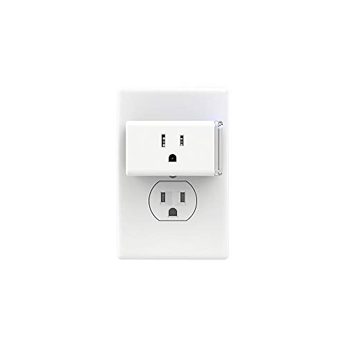 Kasa Smart Plug Mini, Smart Home Wifi outlet works with Alexa & Google Home, WiFi Simple Setup, No Hub Required - A Certified for Humans Device (HS105)