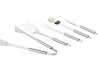 Rosenstein & Söhne Edelstahl-Grillbesteck im Aluminium-Koffer – Bild 8