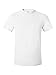 Hanes Men's Nano Premium Cotton T-Shirt (Pack of 2), White, Small