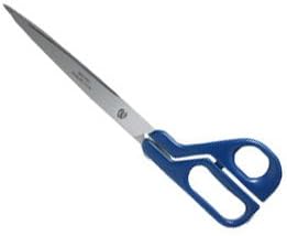 Professional Stainless Steel Paperhanging Shears with Plastic Handle - 11-12 inch