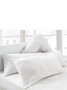 Super King Size Bed Pillows 50 X 90cm Polycotton Hollowfibre