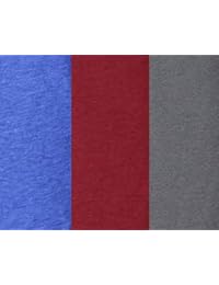 Fruit of the Loom - Pantalones cortos de algodón para hombre con bolsillos laterales (3 unidades)