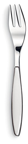 Guzzini Feeling 6-Inch L Dessert Fork, White