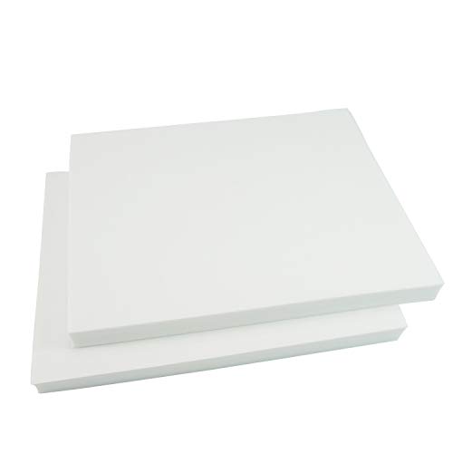 New brothread Tear Away Machine Embroidery Stabilizer Backing 10"x12" - 200 Precut Sheets - Medium Weight 1.8 oz - Fits 5x7 Hoops