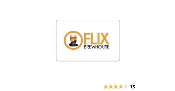 Flix Brewhouse 50 Value Gift Cards 2 X 25 Sam S Club