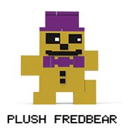 McFarlane Toys 12675-4 Five Nights at Freddy's 8-Bit Buildable Figures Building Kit