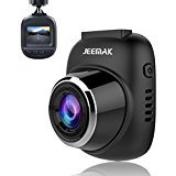 Dash Cam JEEMAK Full HD 1080P Mini Car Camera 12MP Driving Video Recorder with Wide Angle, G-sensor, Loop Recording, Motion Detection,Anti-shake