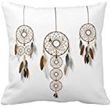 Bohemian Dreamcatchers Throw 18*18 pillow Case