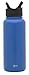 Simple Modern 18 oz Summit Water Bottle with Straw Lid - Gifts for Kids Hydro Vacuum Insulated Tumbler Flask Double Wall Liter - 18/8 Stainless Steel -Twilight