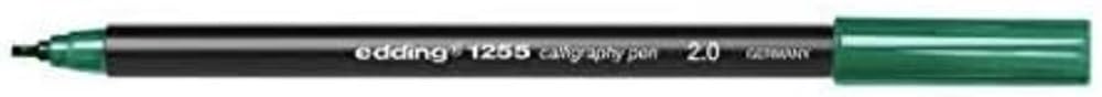 edding 1255 Calligraphy Pen Bottle Green 2mm Nib - Single Pen