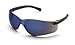 BearKat Protective Eyewear - bearkat safety glasses blue mirror lens