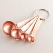 Copper measuring spoons