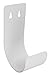 MIDE Products WM06W-1 Aluminum Wall Mount Hook Each White 6-Inch Long