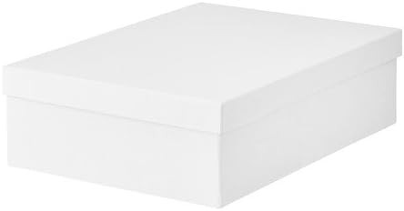 Amazon Com Ikea Tjena Storage Box With Lid White 903 954 22 Size