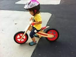 zum wooden balance bike