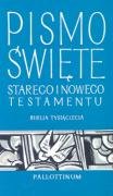 BIBLIA TYSIACLECIA /oazowa/ SKORA / ZAMEK
