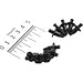 Nifco OEM Genuine Inner Fender Push-Type Rivet Clip Fastener Made in Japan (for Suzuki#09409-06314-5PK,Daihatsu#90044-67383,Yamaha#90269-06008,Mitsubishi#MR462748,Nissan#66824-01G00) (Pack of 20)