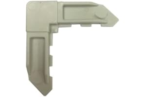 HURST GLASS AND SCREEN Tan External Screen Frame Corners (24 Pack)