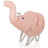 Epic Hand Glass Elephant Device 5 inch Pink
