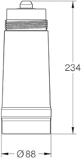 GROHE Blue S-Filter Cartridge Replacement for Blue and Red Systems 600 L view 10
