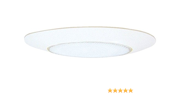 Halo Recessed Lighting 70ps 8 Albalite Flat Glass Lens With White Polymer Trim Ring Amazon Com