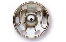 Prym 341505 Sew-On Press Studs MS 13 mm Silver-Coloured