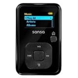 SanDisk SDMX18R-004GK-A57 Sansa Clip plus 4 GB MP3 Player,Factory Refurbished (Black)
