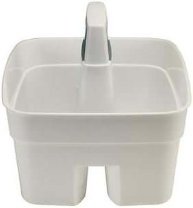 lakeland Deep Multipurpose Cleaning Caddy White - Tall Sides Prevent Items Falling Out Wipe-Clean - Image 5