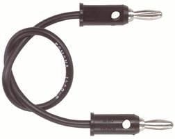 Pomona Electronics 1440-18-0 Test Leads 18" W/BAN PLUG BLK