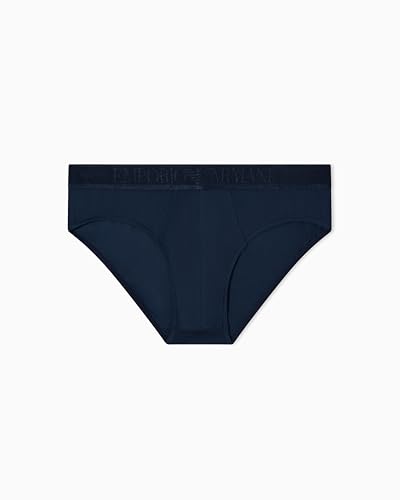 Emporio Armani Herren Soft Modal Brief Slip, blau, S