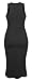 Women's Sleeveless Plus Size Midi Dress