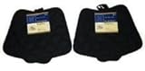 Pack of Four (4) Black Home Store Cotton Pot Holders (2 Sets of 2)