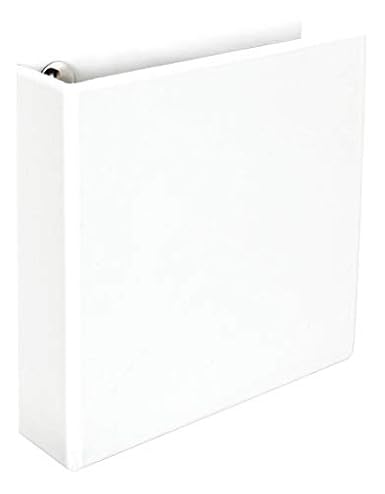 1 2 inch white binder