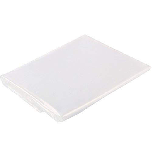 TopSoon Plastic Drop Cloth 9Feet by 12Feet Clear Tarp Plastic Painting Tarp Plastic Sheeting