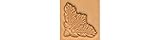 Tandy Leather Oak Leaf Corner Craftool 3-D Stamp 8536-00