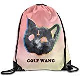 Huma Ofwgktas Golf Wang Cat Fashion Knapsack Backpack Bags