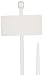 Identification Marker Horizontal Cable Tie, 18lbs Tensile Strength, 2