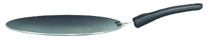 Prestige Omega Select Plus Non-Stick Concave Tawa, 28cm, Black